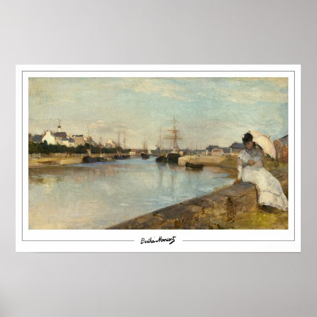 Poster artistique Berthe Morisot Zedign #260 (Devant)