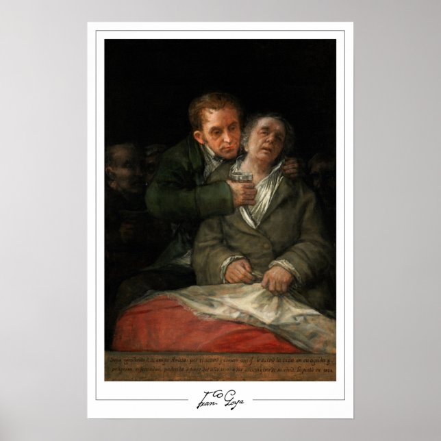 Poster artistique Francisco Goya Zedign #362 (Devant)