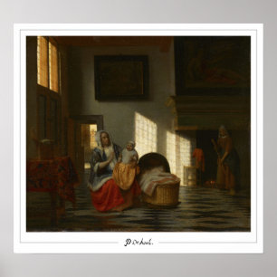 Poster artistique Pieter de Hooch Zedign #56