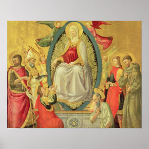 Poster Ascension de la Vierge, 1465