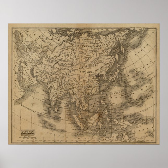 Poster Asie (Devant)