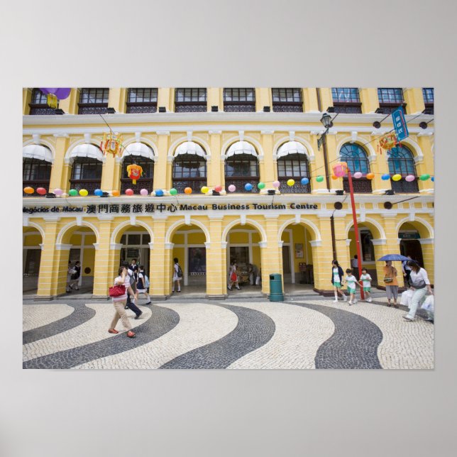 Poster Asie, Asie du Nord-Est, Chine, Macao, Macao, (Devant)