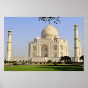 Poster Asie, Inde, Uttar Pradesh, Agra. Le Taj 7