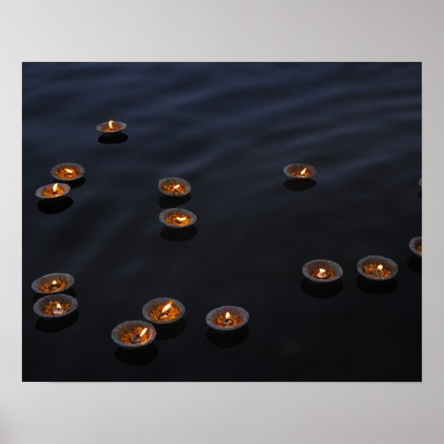 Poster Asie, Inde, Varanasi. Offres dans (Devant)