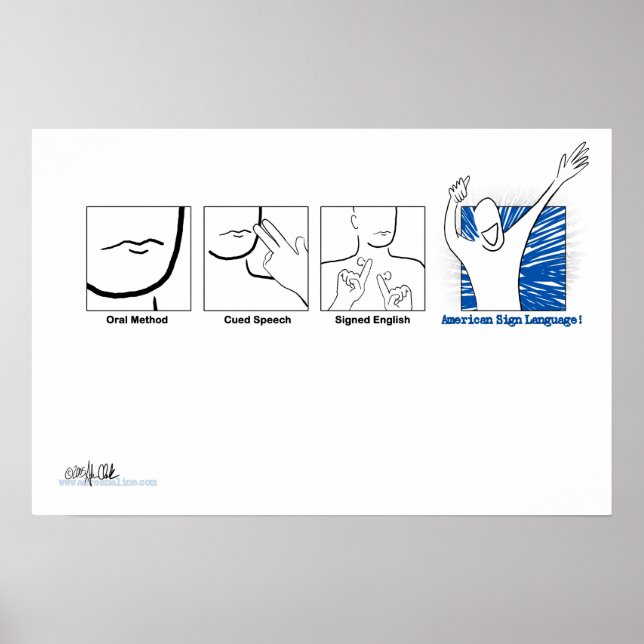 Poster ASL Genki! (Devant)