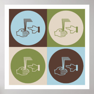 Poster Assurance contre les vols d'oeuvres d'art de bruit