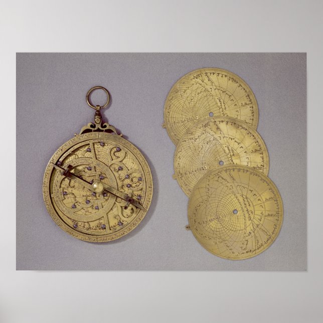 Poster Astrolabe, 1216 (Devant)