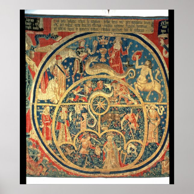 Poster Astrological tapestry (Devant)