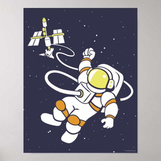 Poster Astronaut (Devant)