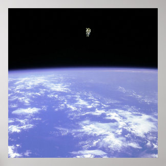 Poster Astronaut volant libre