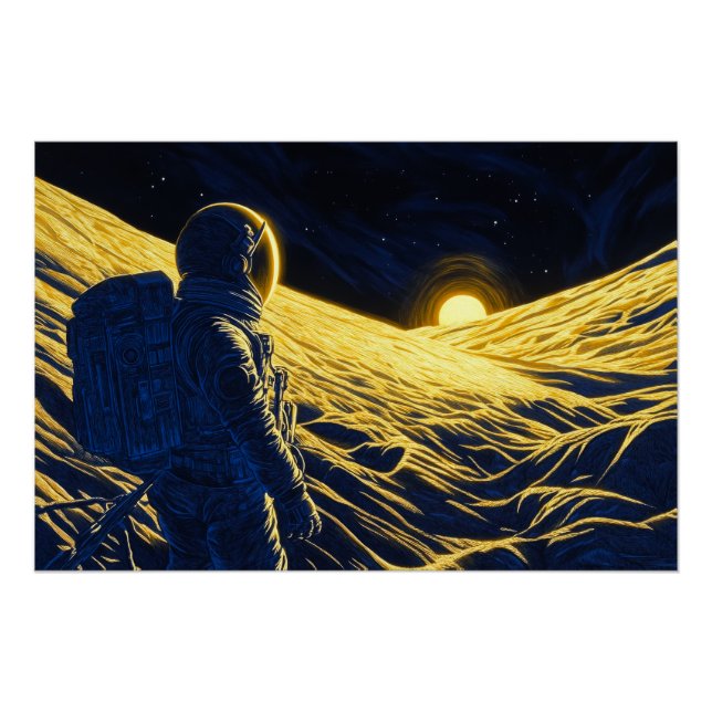 Poster Astronaute (Devant)