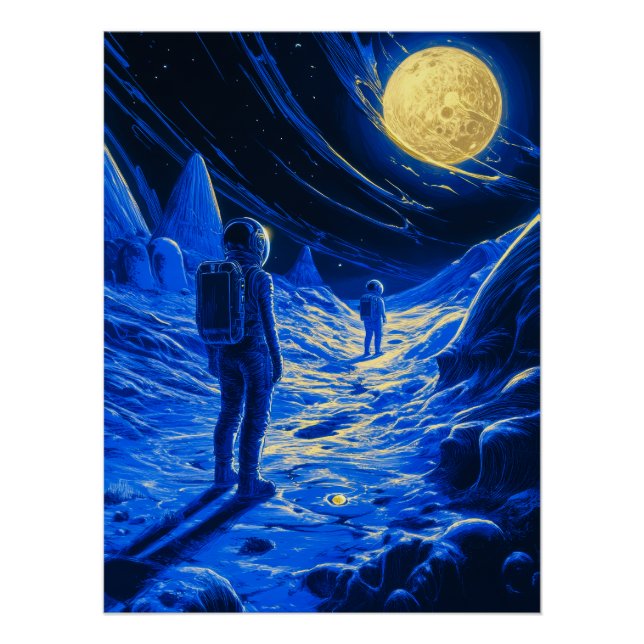 Poster Astronaute (Devant)