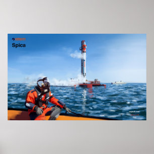 Poster astronaute spica