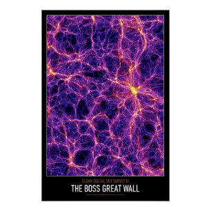Poster Astronomie haute résolution La Grande Muraille BOS