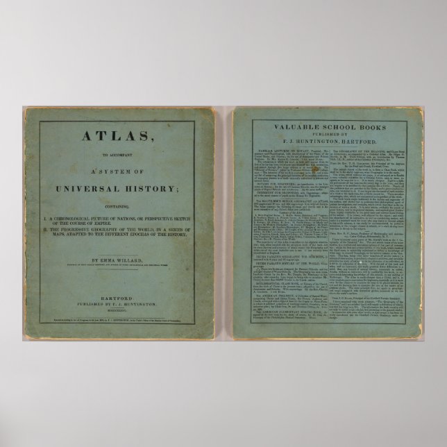 Poster Atlas de l'histoire universelle (Devant)