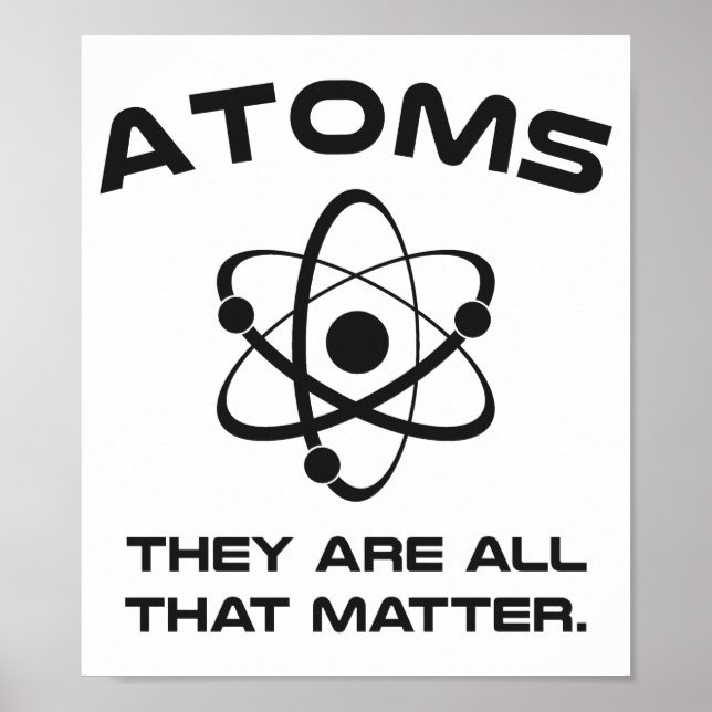 Poster Atoms They're (Devant)