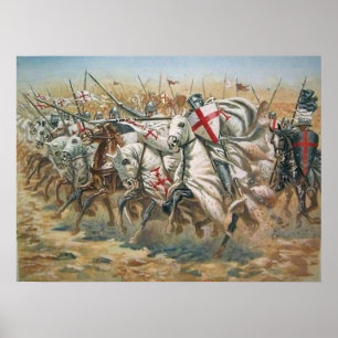 Poster Attaque des Chevaliers du temple