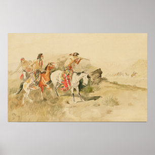 Poster Attaque des muletiers