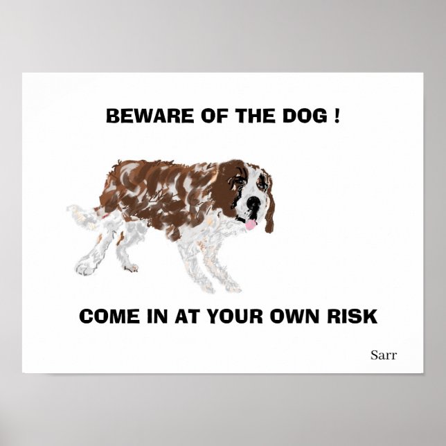 Poster : Attention ! (Devant)