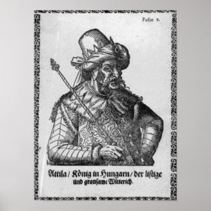 Poster Attila le Hun