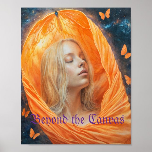 Poster au-delà de la toile (Devant)