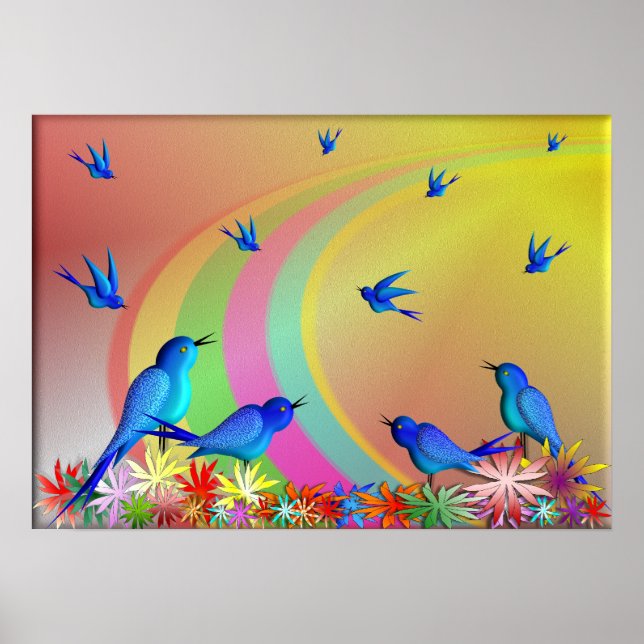 Poster Au-Dessus De L'Arc En Ciel......Poster (Devant)