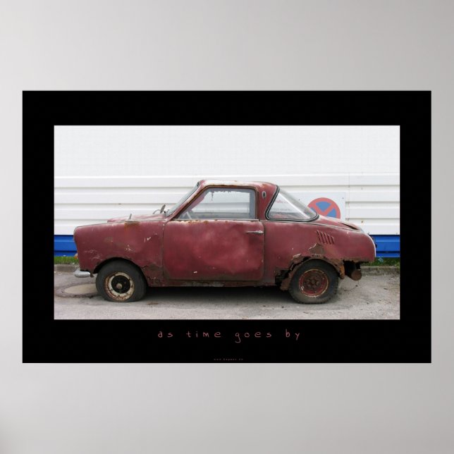 Poster au fil du temps (Devant)