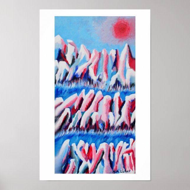 Poster Aube arctique (Devant)