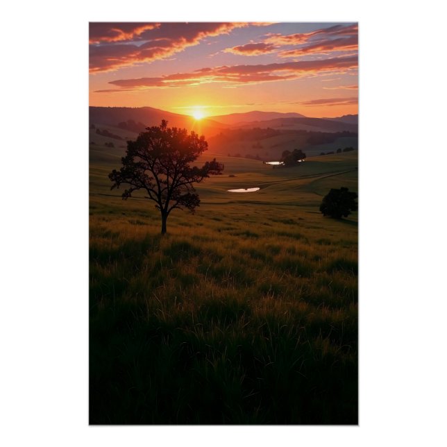 Poster Aube du silence (Devant)