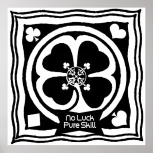 Poster Aucune compétence pure de chance