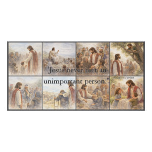 Poster Aucune personne sans importance