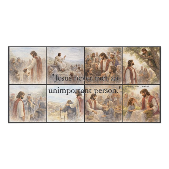 Poster Aucune personne sans importance (Devant)