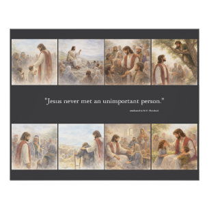 Poster Aucune personne sans importance
