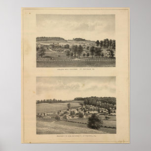 Poster Augusta Male Academy Seawright propriété