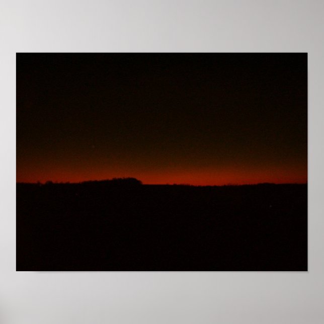 Poster Aurora Borealis (Devant)