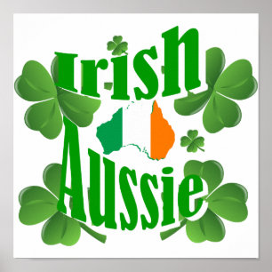 Poster aussie irlandaise