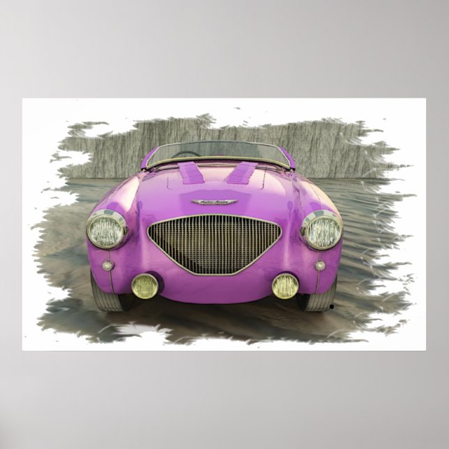 Poster Austin_Healey (Devant)