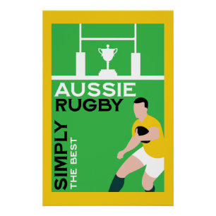 Poster Australie Rugby Fan Art