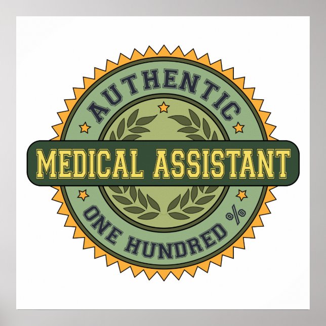 Poster Authentic Medical Assistant (Devant)