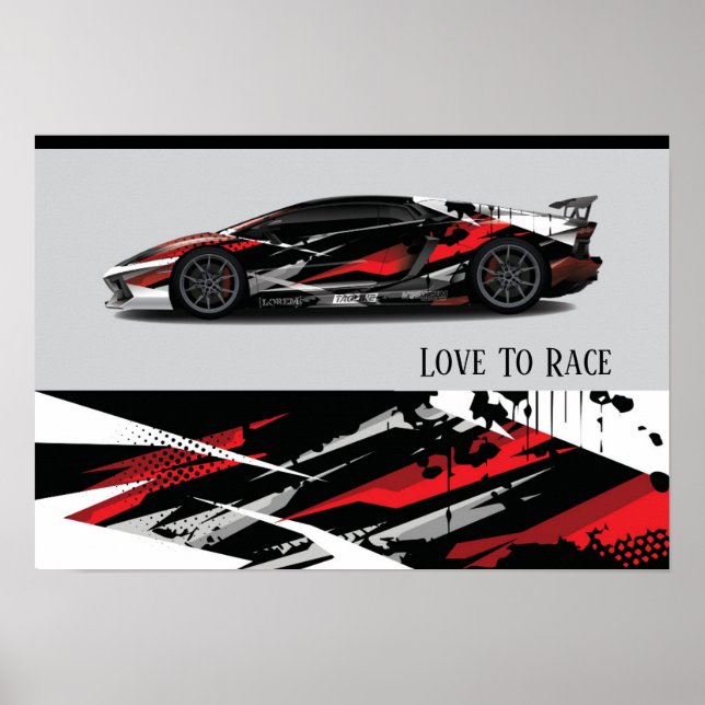 Poster Auto Racing (Devant)