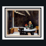 Poster Automat par Edward Hopper 16 x 20<br><div class="desc">Portrait classique d'Edward Hopper intitulé "Automat" 16 x 20</div>