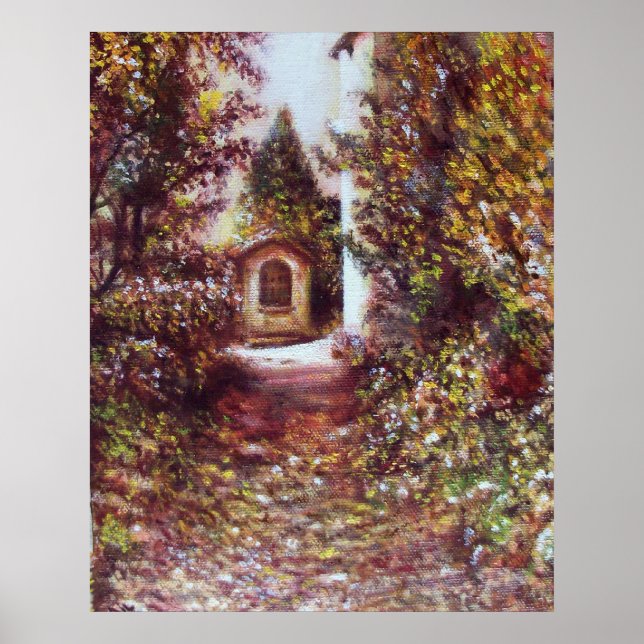 POSTER AUTOMNE SILENCIEUX À FLORENCE (Devant)