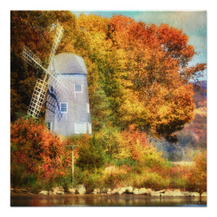 Poster Automne Sur La Rivière