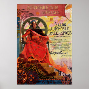 Poster Automobile Club de France