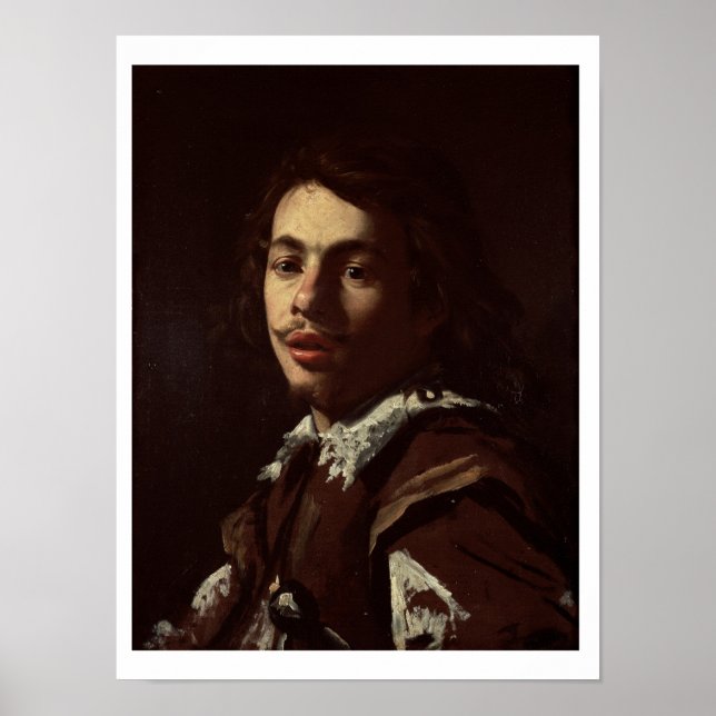 Poster Autoportrait, 1620 (huile sur toile) (Devant)