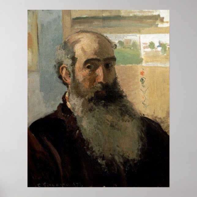 Poster Autoportrait, 1873 (Devant)