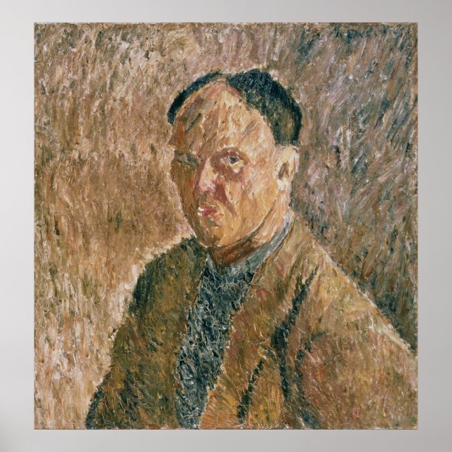 Poster Autoportrait, 1923 (Devant)