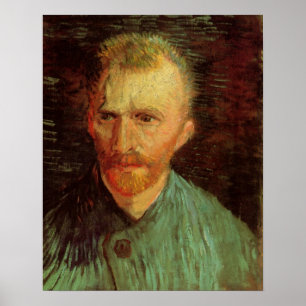 Poster Autoportrait de Vincent van Gogh, Beaux-arts vinta