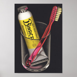 Poster avant-gardiste vintage