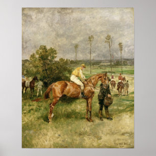 Poster Avant le début, 1890